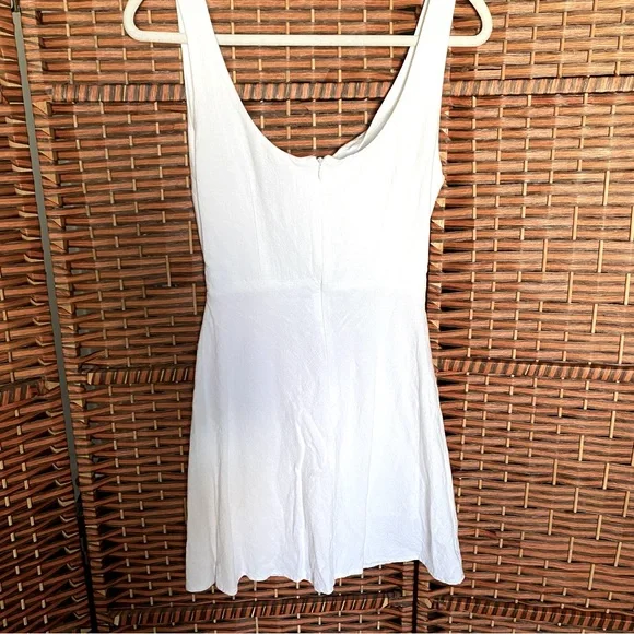 Petal & Pup White Front Twist Cutout Mini Dress - Picture 5 of 6
